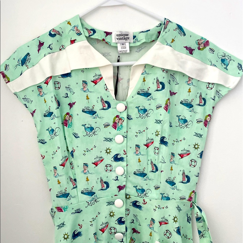 Unique Vintage Sailor Dress NWT
